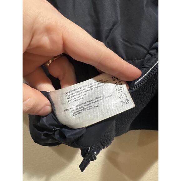 Mayoral Navy Reversible Coat Navy Blue size 5 - Picture 4 of 7